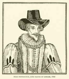 アイザックペニントン、ロンドン市長、1643年 作： English School